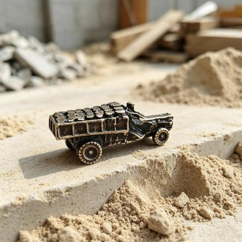Vintage Collectible Trucks - 1/2/3/4/5Pcs Iron Miniature Truck Retro Vintage