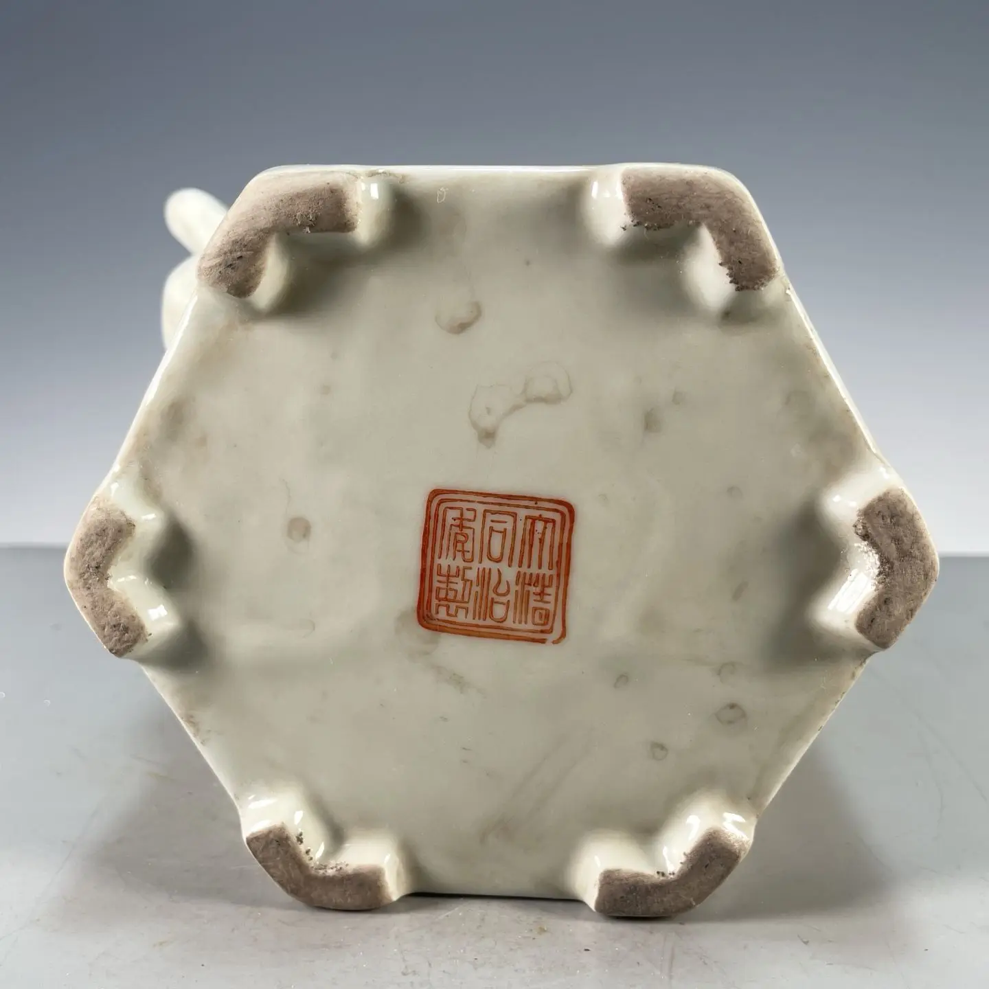 Vintage Hexagonal Bailiff Teap - Vintage Collectible Pottery ulasan dan harga