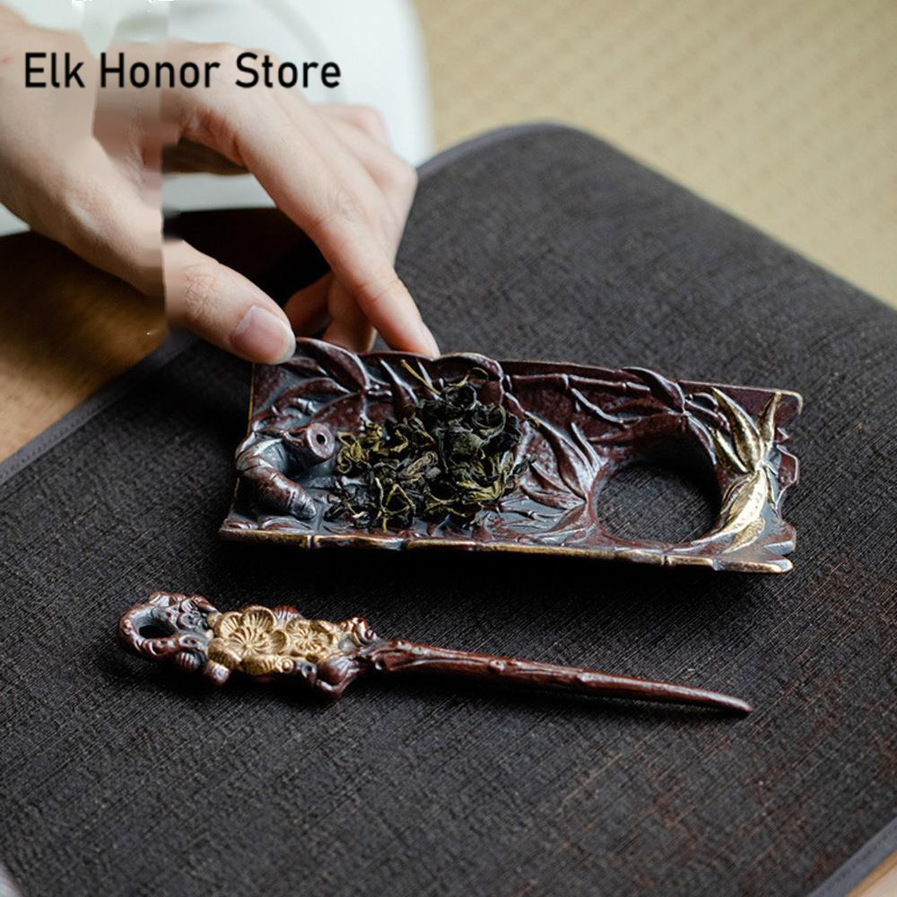 Crude Pottery Plum Blossom Pat - Vintage Collectible Pottery ulasan dan harga