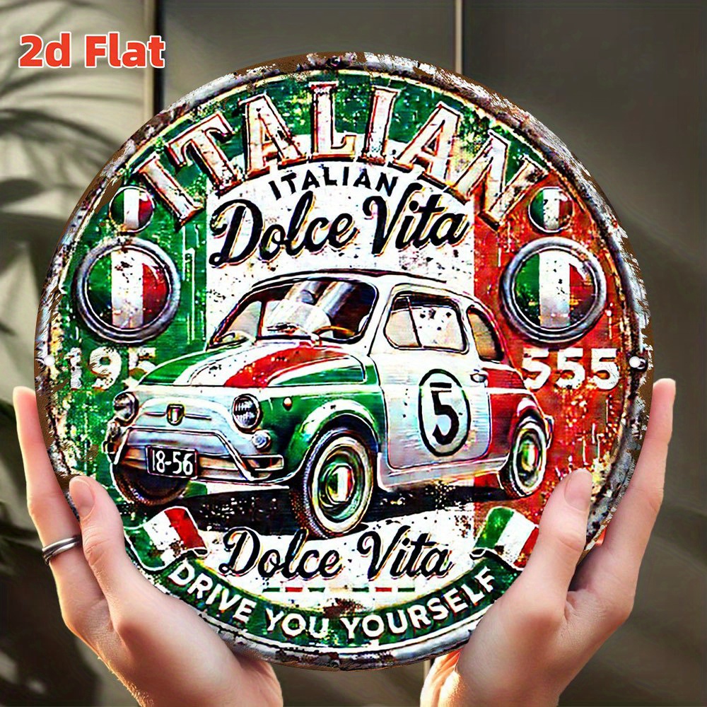 2D Flat, Italian Vintage for - - Vintage Collectible Cars ulasan dan harga