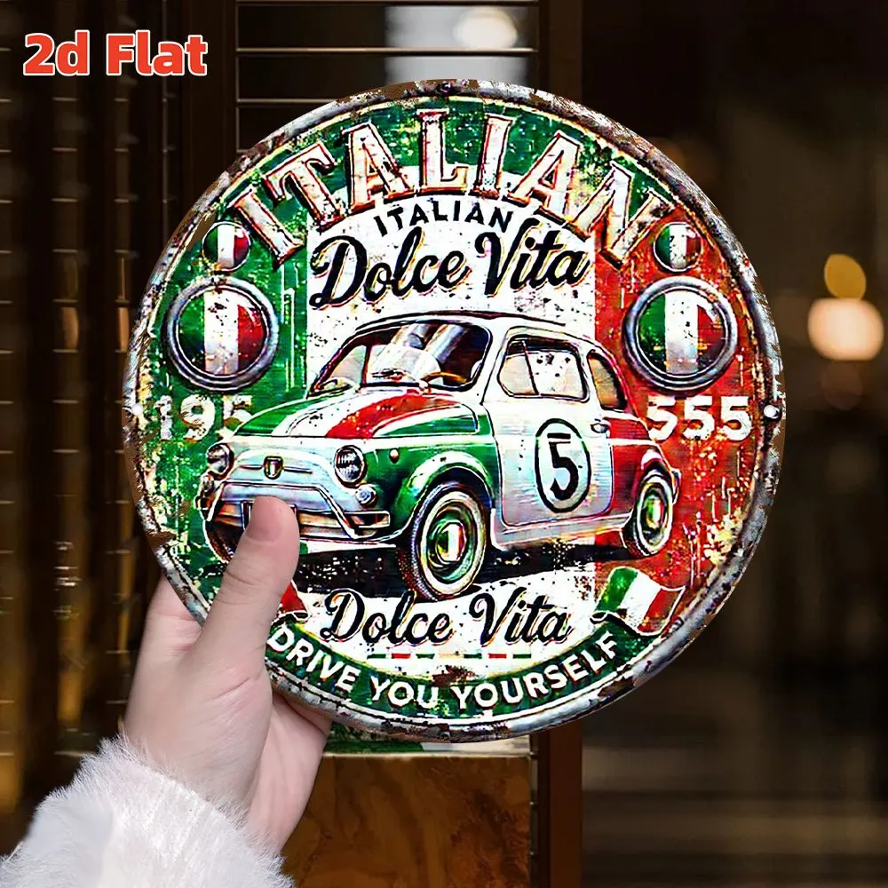 2D Flat, Italian Vintage for - - Vintage Collectible Cars ulasan dan harga