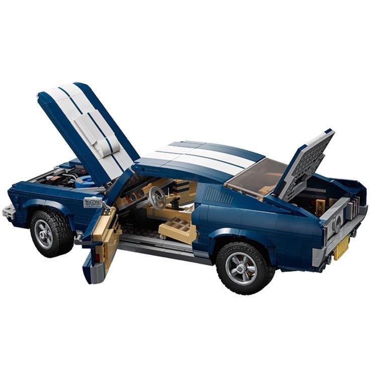 Blue Retro Coupe Car DIY Assem - Vintage Collectible Cars ulasan dan harga