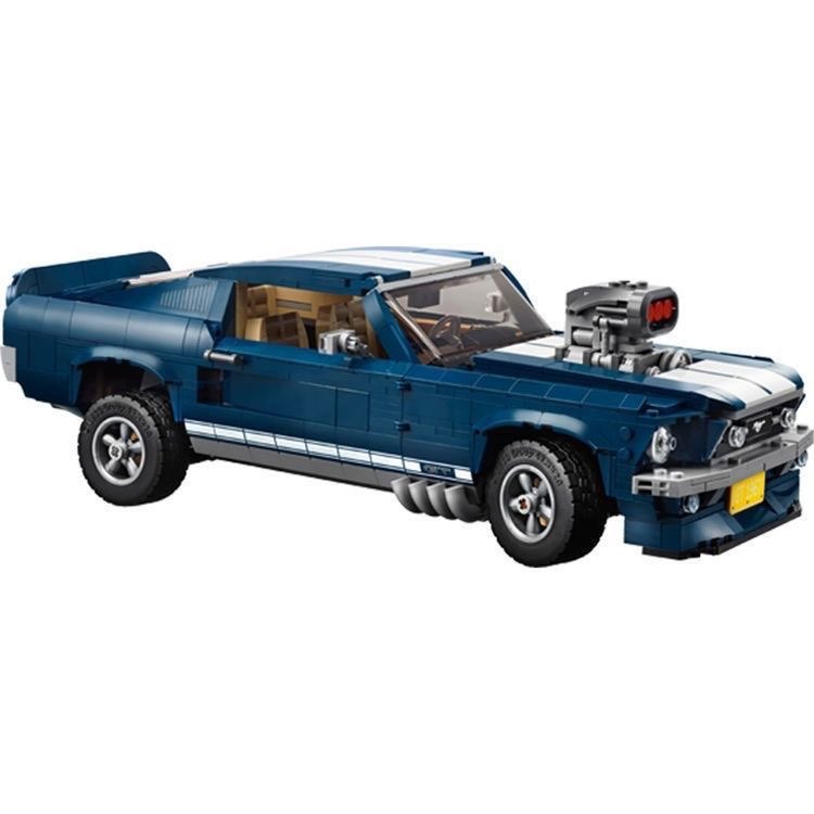 Blue Retro Coupe Car DIY Assem - Vintage Collectible Cars ulasan dan harga