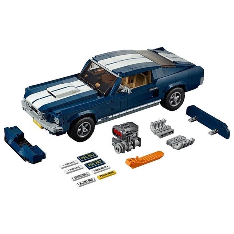 Blue Retro Coupe Car DIY Assem - Vintage Collectible Cars ulasan dan harga
