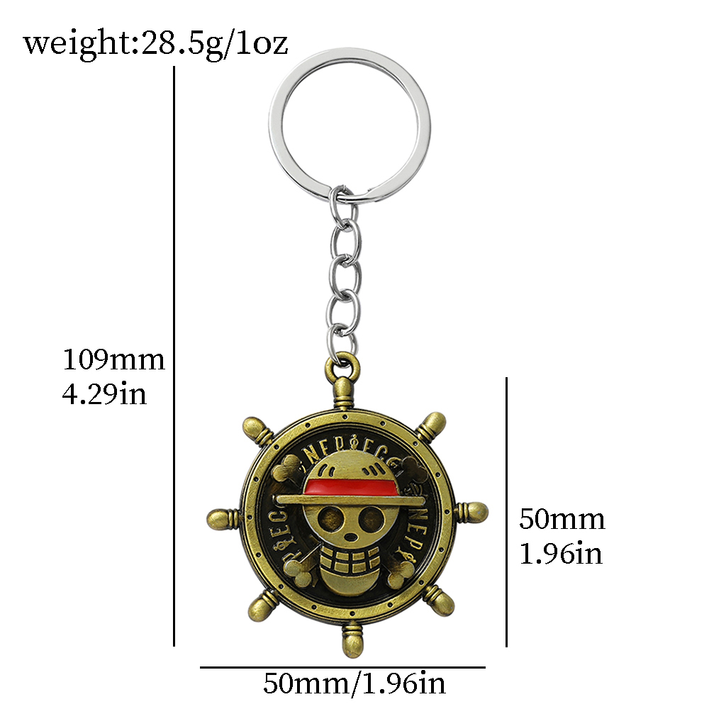 One Piece Anime Keychain Luffy - Vintage Collectible Cars ulasan dan harga