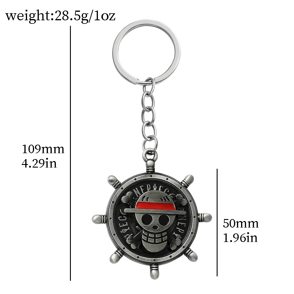 One Piece Anime Keychain Luffy - Vintage Collectible Cars ulasan dan harga