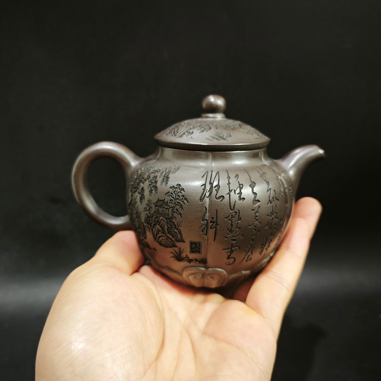 1972 Vintage Yixing Zisha Teap - Vintage Collectible Pottery ulasan dan harga