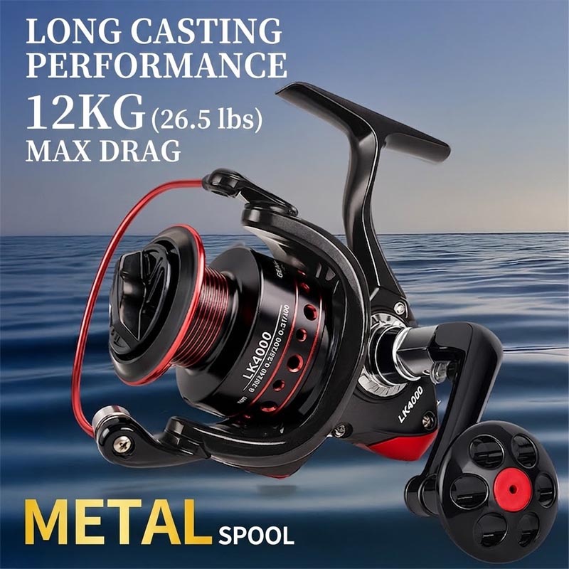 Full Metal Spinning Fishing Re - Developing Tank Reel ulasan dan harga
