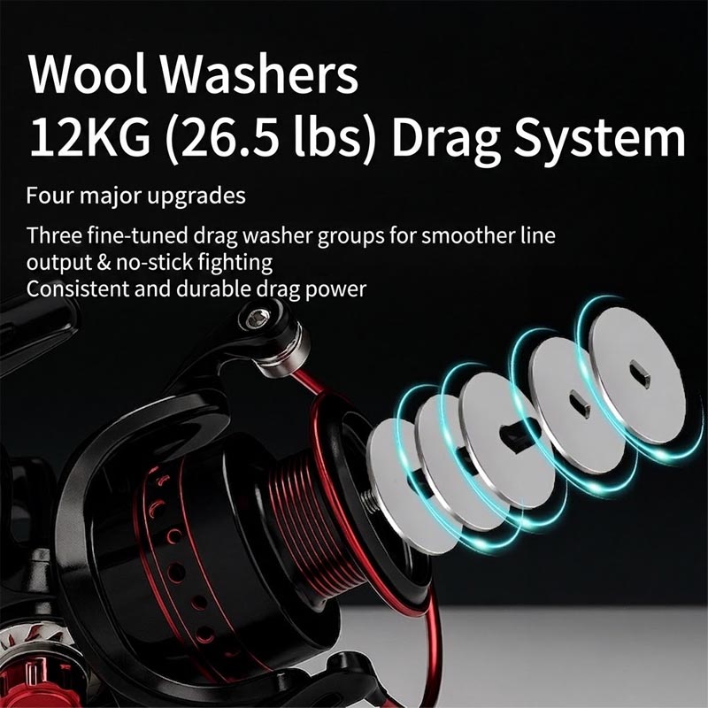 Full Metal Spinning Fishing Re - Developing Tank Reel ulasan dan harga