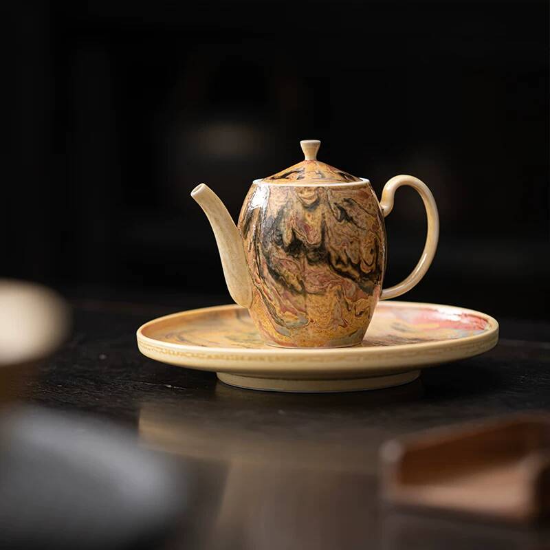 Dunhuang Oil Painting Style Ha - Vintage Collectible Pottery ulasan dan harga