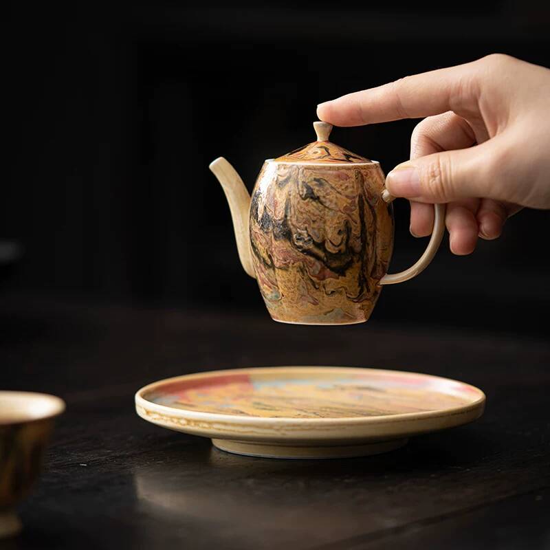 Dunhuang Oil Painting Style Ha - Vintage Collectible Pottery ulasan dan harga
