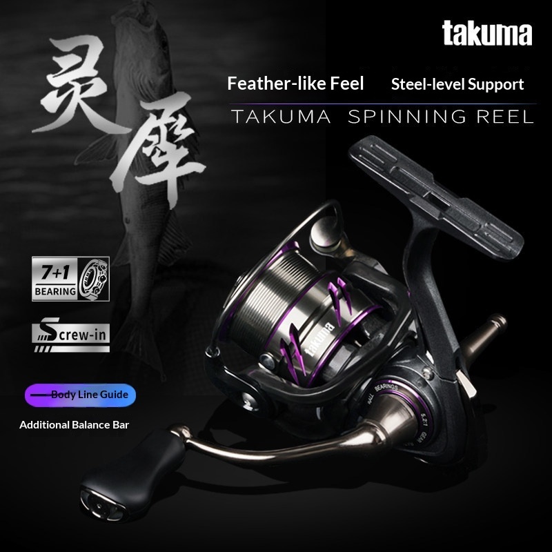 Takuma Spinning Reel Lightweig - Developing Tank Reel ulasan dan harga