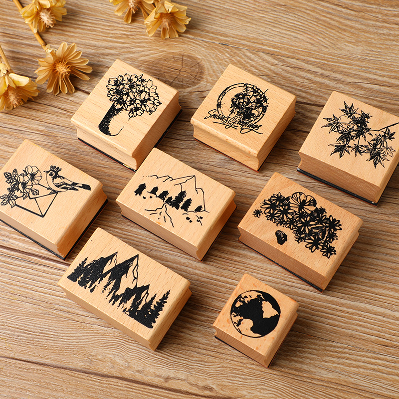 Journal GO Vintage Wooden Rubb - Vintage Collectible Magazines ulasan dan harga