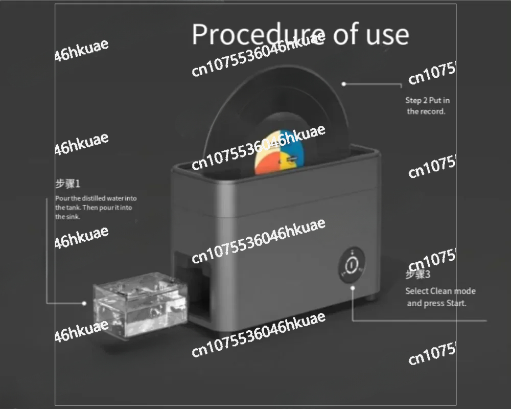 Ultrasonic Vinyl Record Cleane - Vinyl Record Cleaner ulasan dan harga