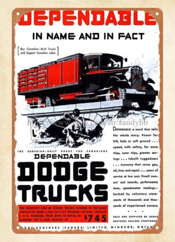 1931  trucks metal tin sign st - Vintage Collectible Stores ulasan dan harga
